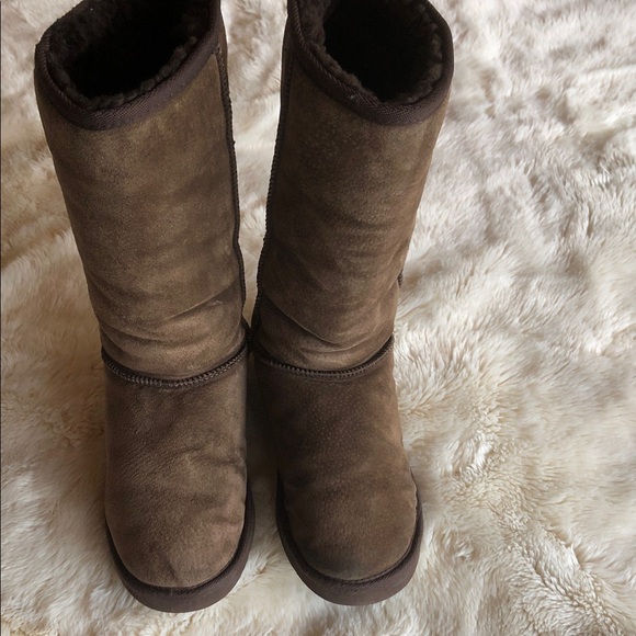 Lamo Brown Winter Boots - Picture 5 of 8